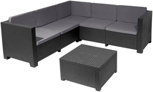 Set Arredamento da Giardino in Grafite