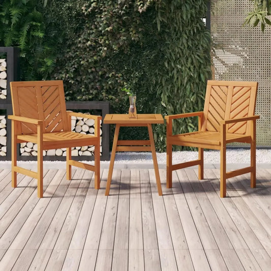 Set Salotto da Giardino in Acacia: Divano Letto, Lettini Prendisole e Mobilia per Esterni