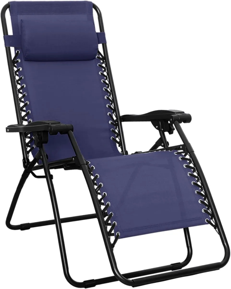 Sedia Relax a Gravità Zero Blu - Amazon Essentials