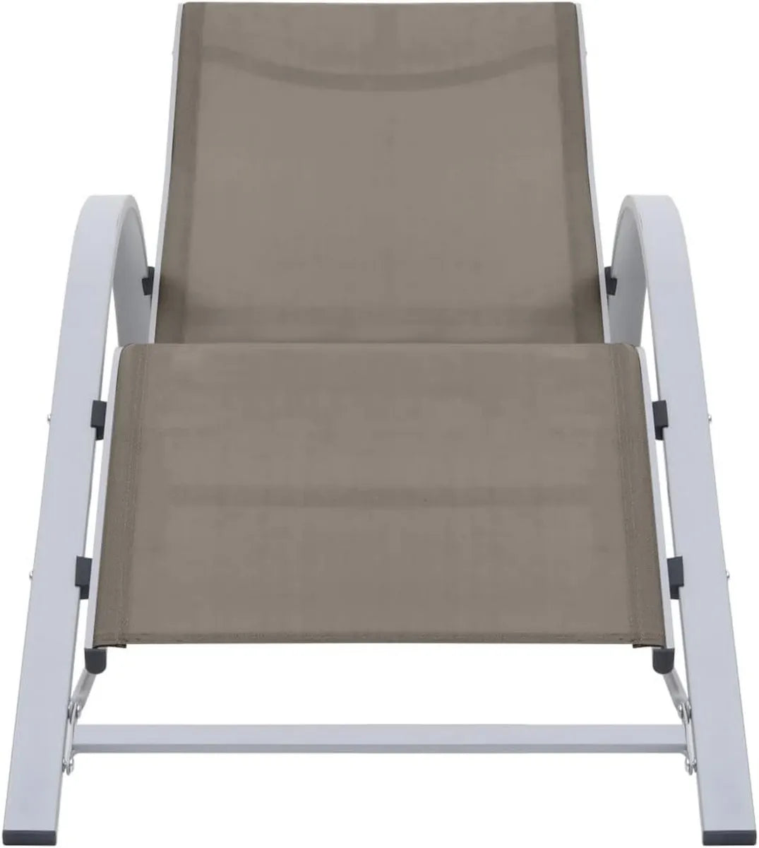 Sdraio Ergonomica in Textilene e Acciaio per Giardino e Spiaggia